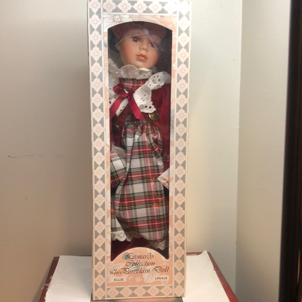 The Leonardo Collection Porcelain Doll Ellie